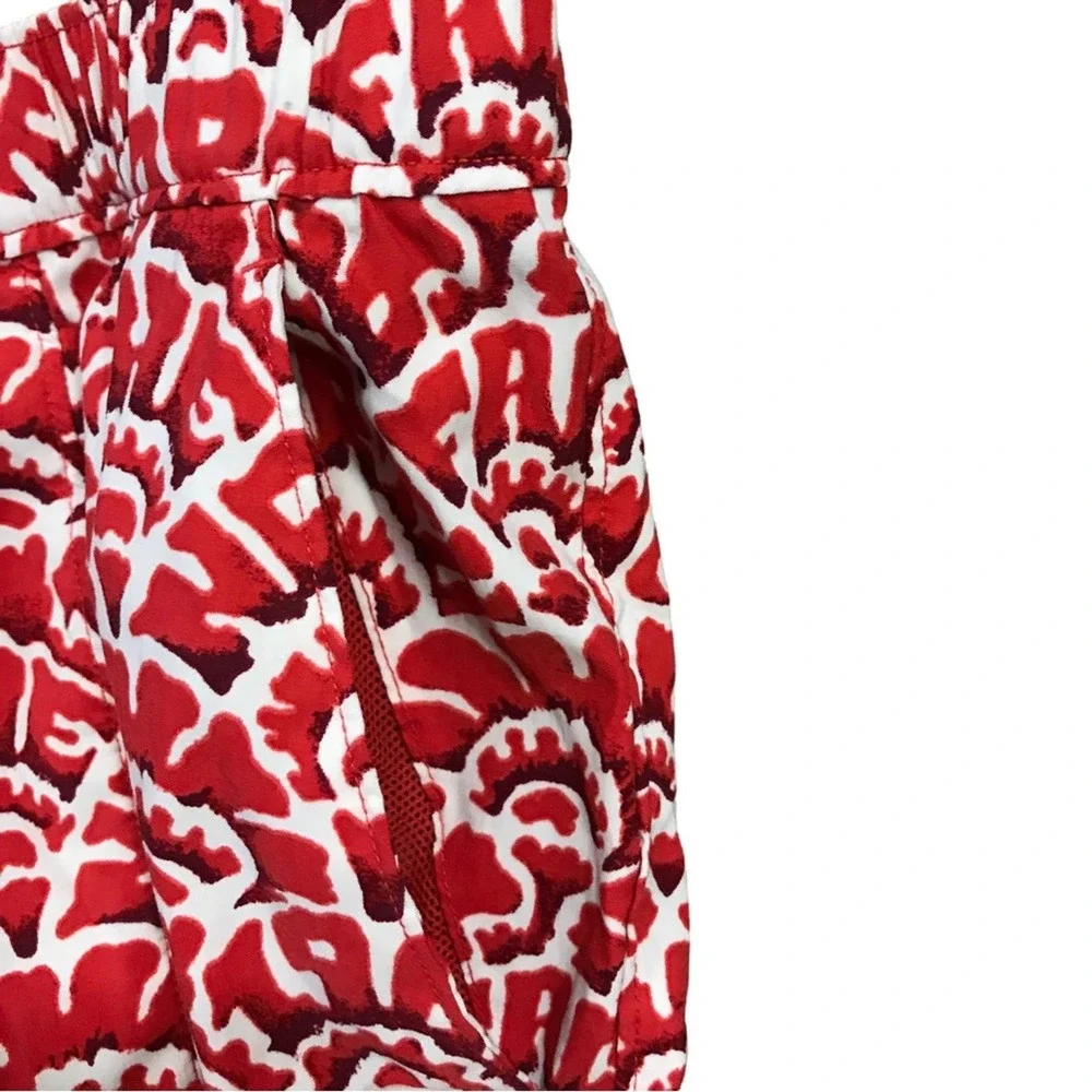 THE NORTH FACE Class V Pull On Mens Shorts XL Rococco Red Ashbury Floral Print - Picture 4 of 9